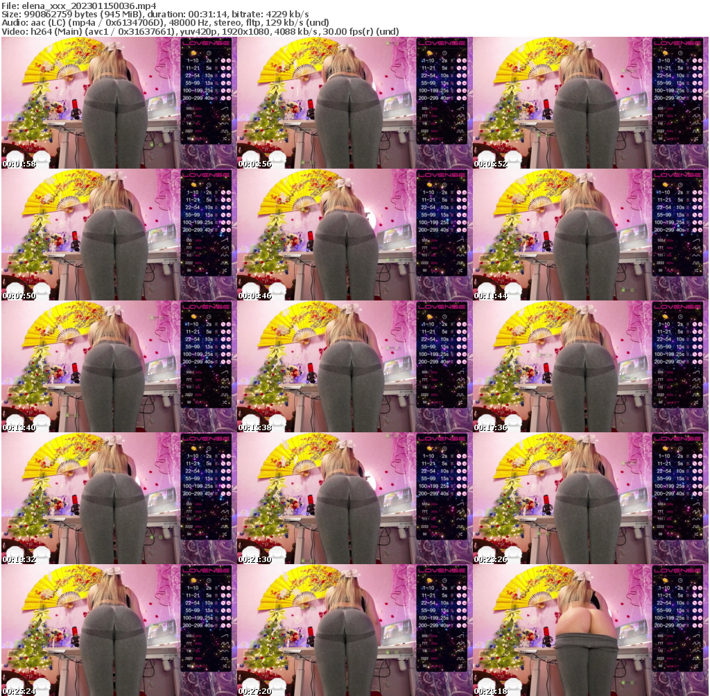 Preview thumb from elena_xxx on 2023-01-15 @ bongacams