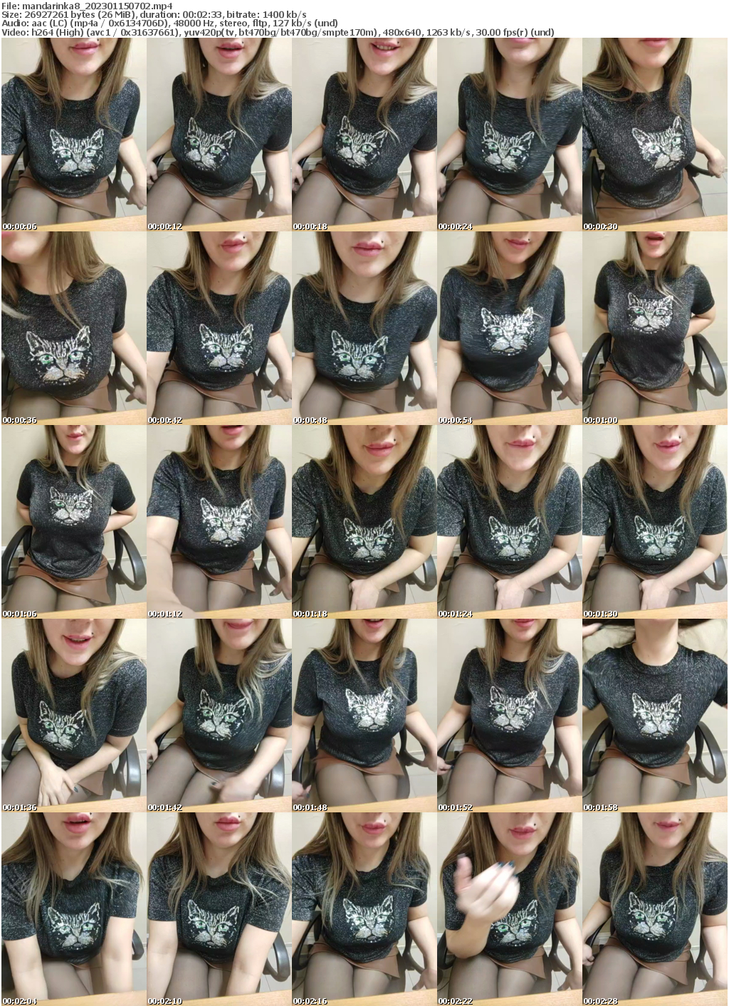 Preview thumb from mandarinka8 on 2023-01-15 @ bongacams