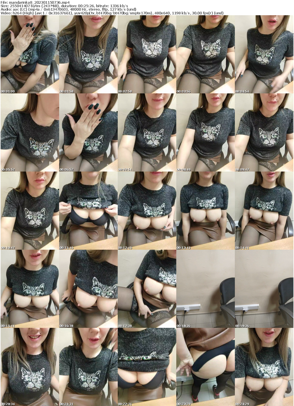 Preview thumb from mandarinka8 on 2023-01-15 @ bongacams