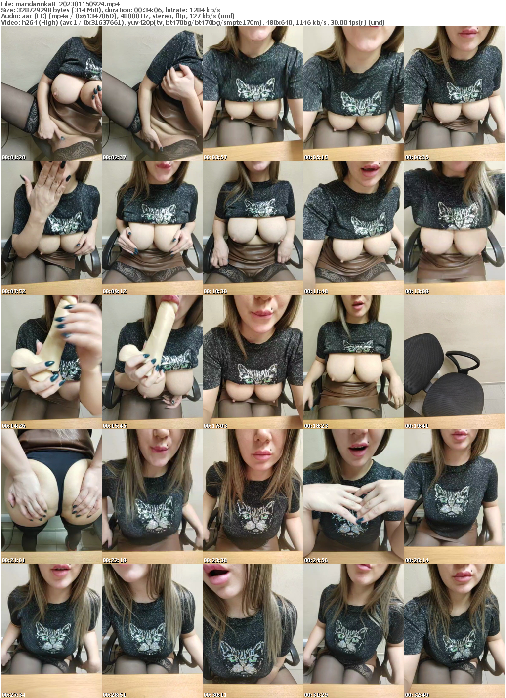 Preview thumb from mandarinka8 on 2023-01-15 @ bongacams