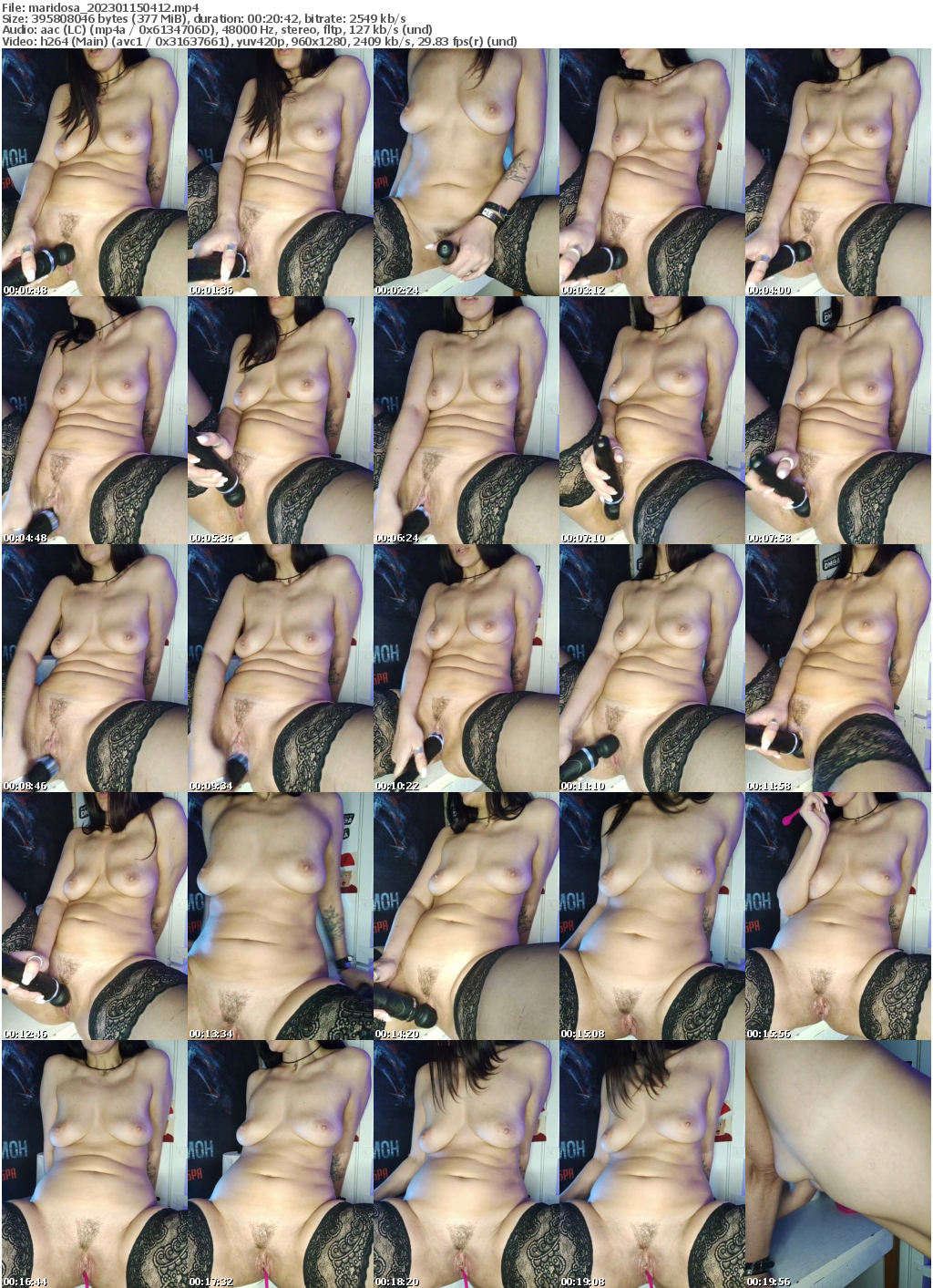 Preview thumb from maridosa on 2023-01-15 @ bongacams