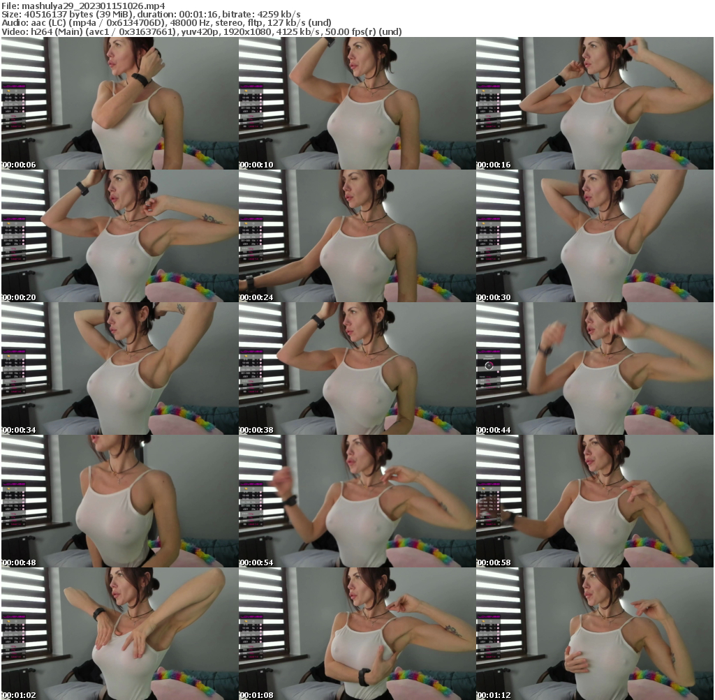 Preview thumb from mashulya29 on 2023-01-15 @ bongacams