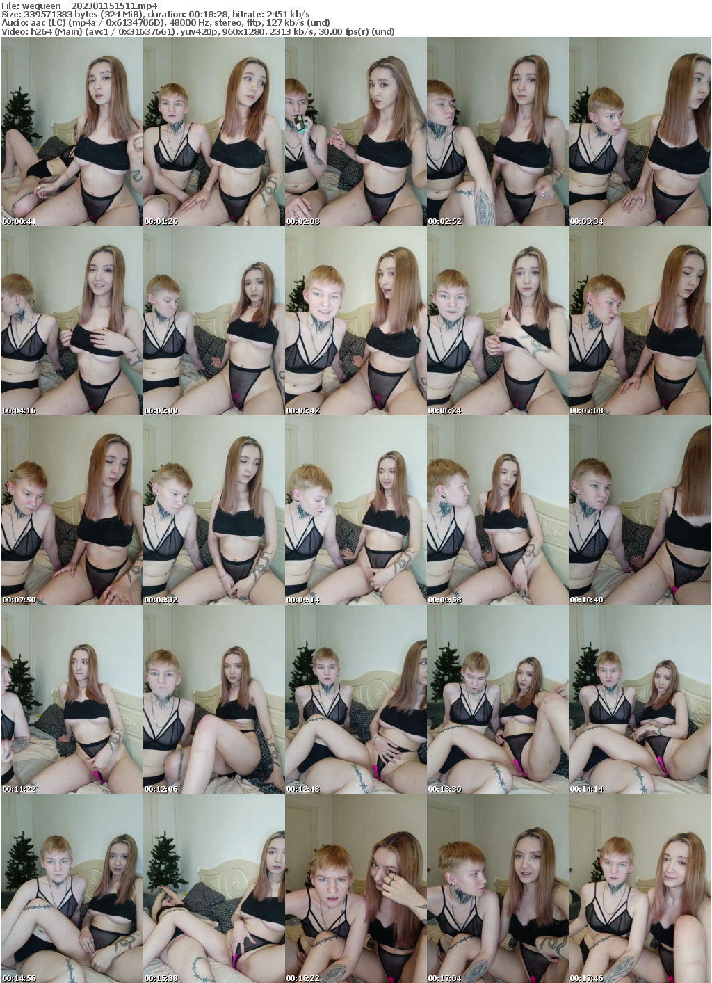 Preview thumb from wequeen_ on 2023-01-15 @ bongacams