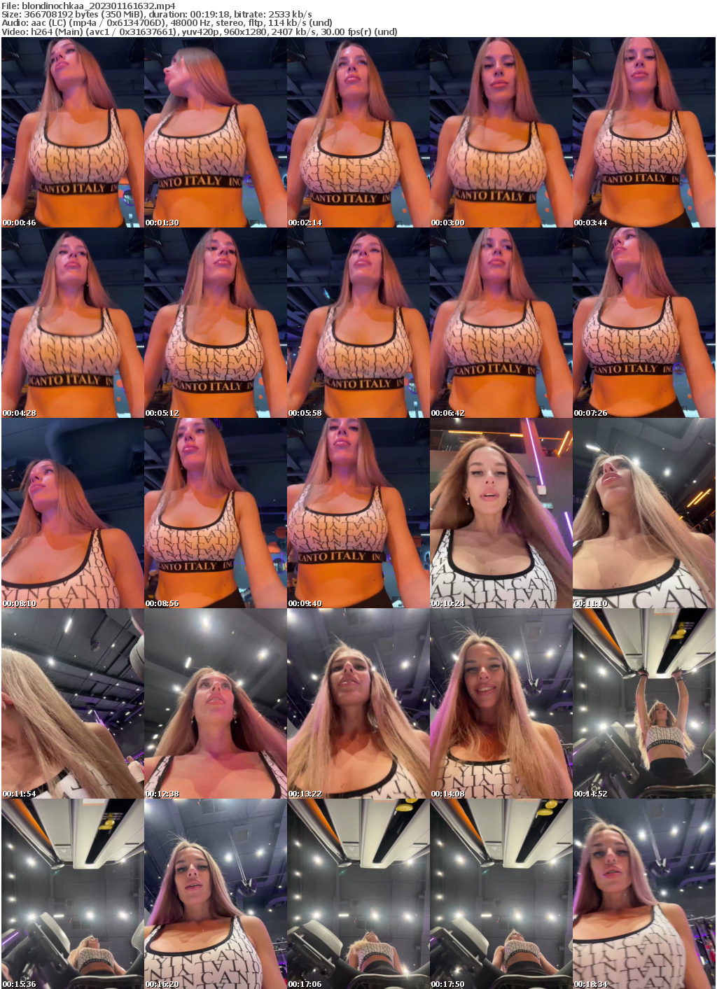 Preview thumb from blondinochkaa on 2023-01-16 @ bongacams