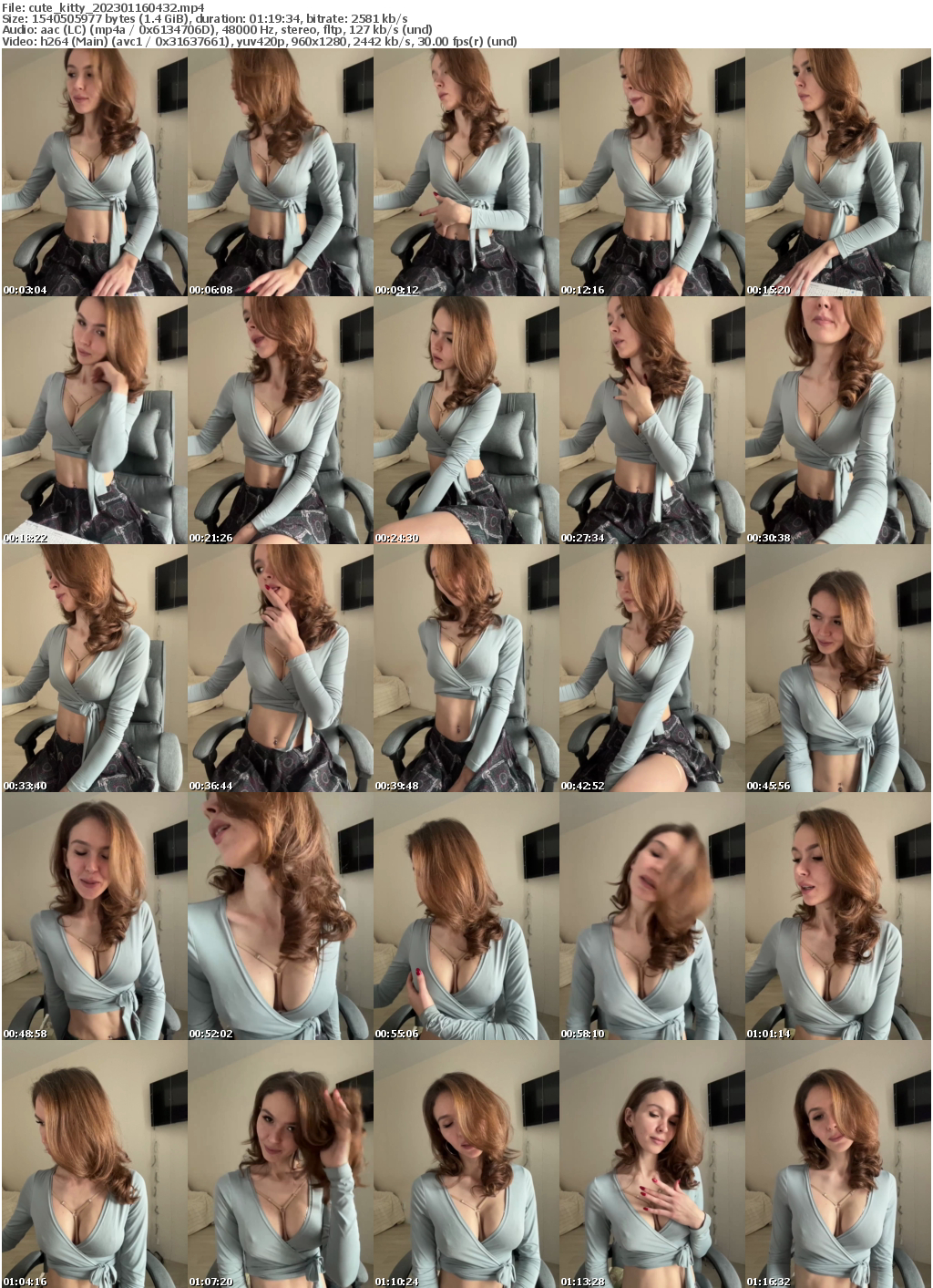 Preview thumb from cute_kitty on 2023-01-16 @ bongacams