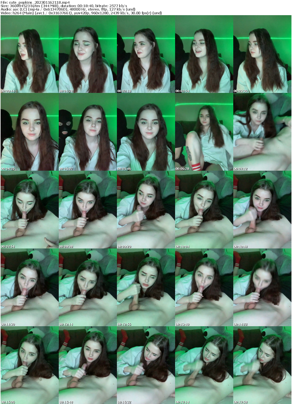 Preview thumb from cute_popkins on 2023-01-16 @ bongacams