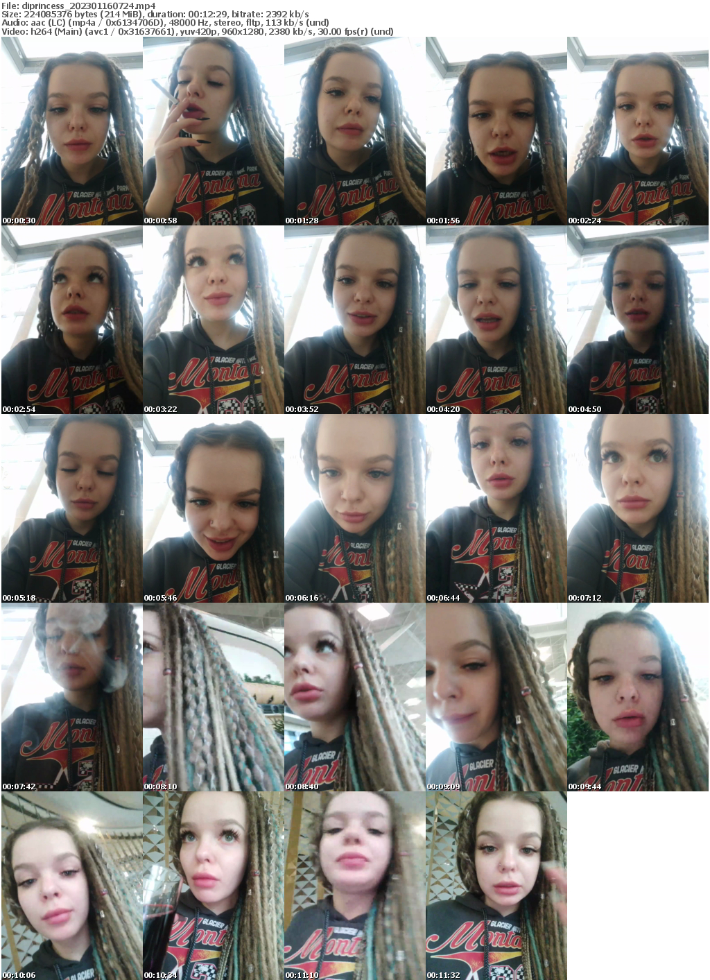 Preview thumb from diprincess on 2023-01-16 @ bongacams