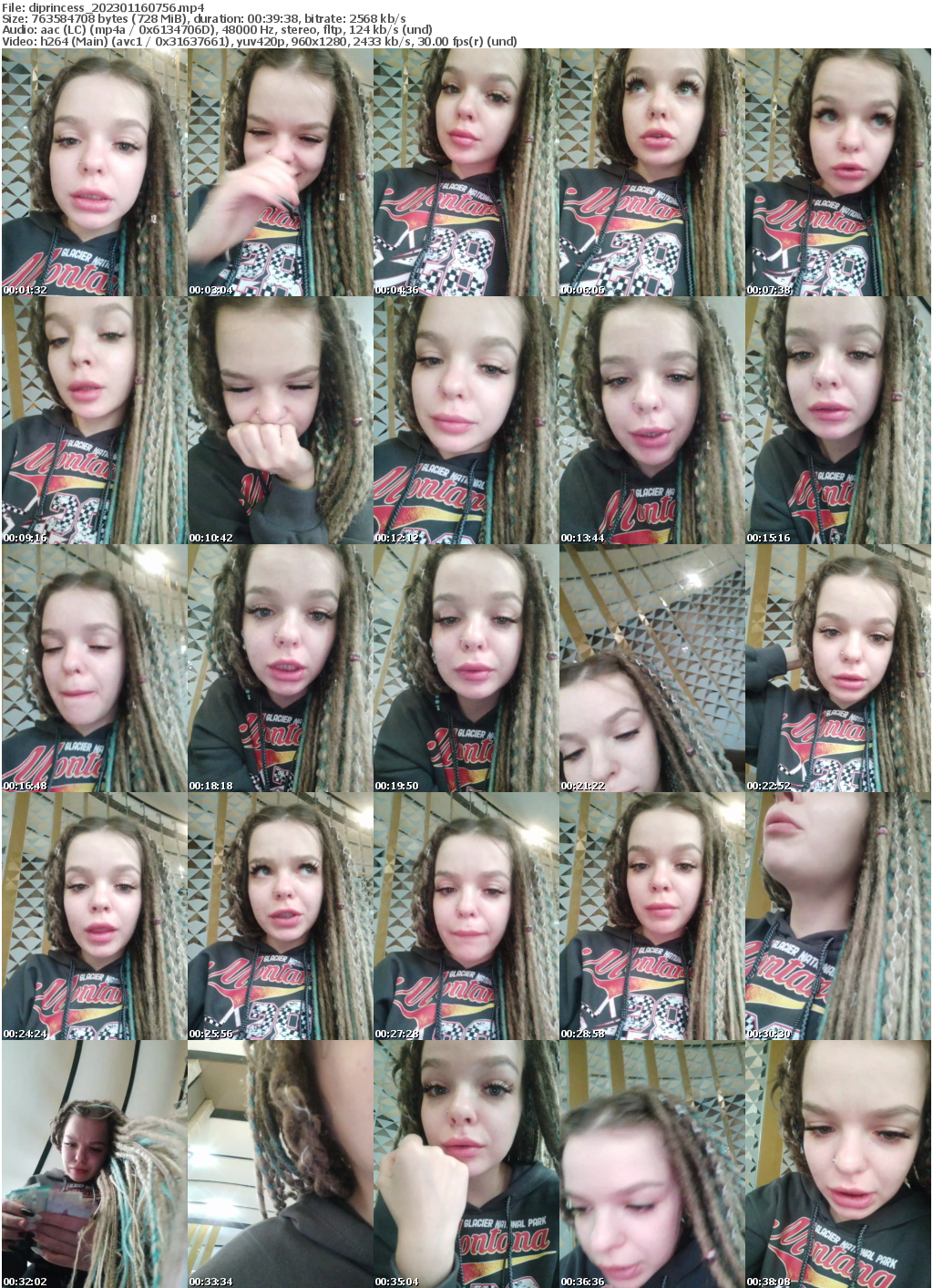 Preview thumb from diprincess on 2023-01-16 @ bongacams