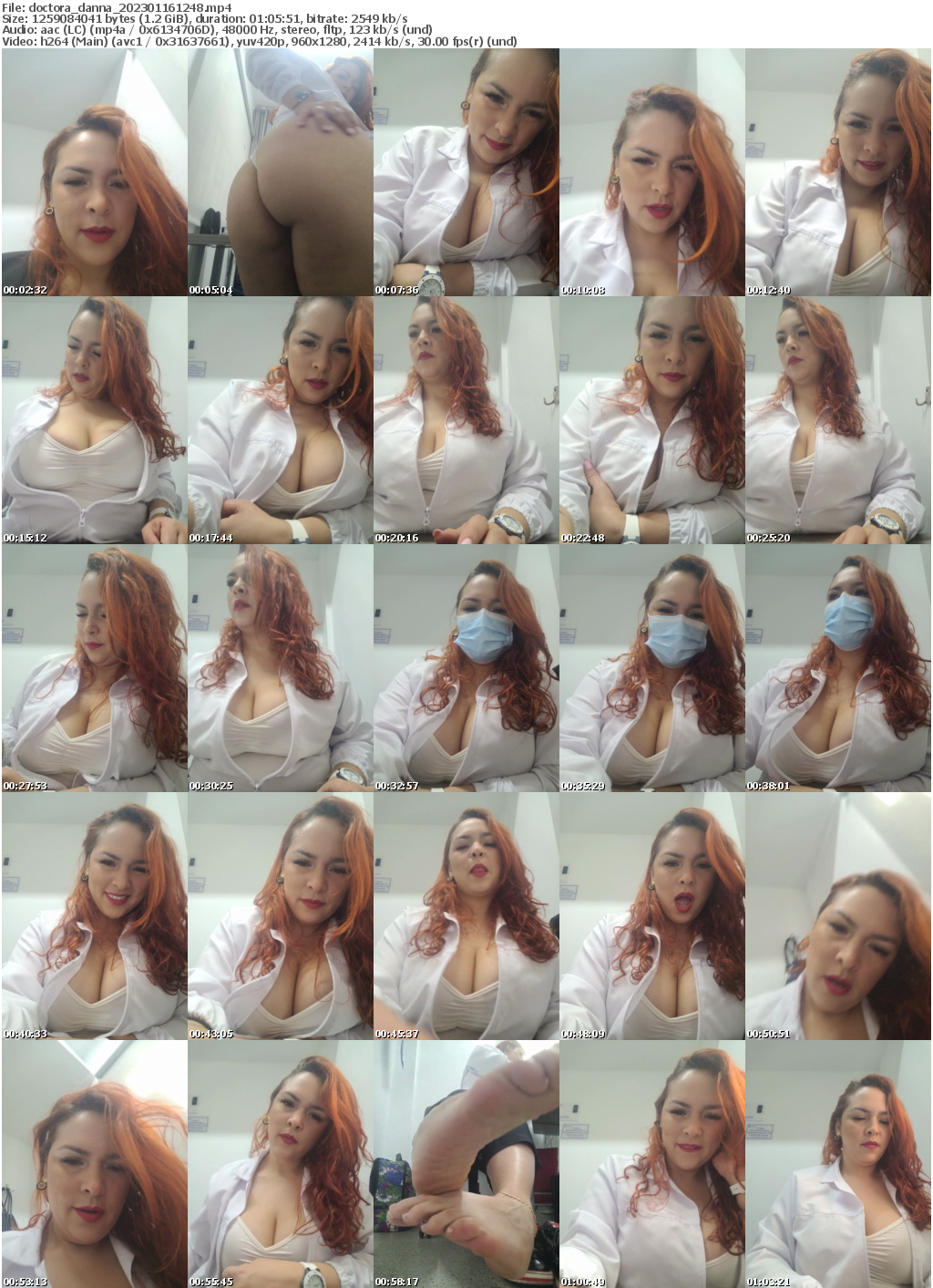 Preview thumb from doctora_danna on 2023-01-16 @ bongacams