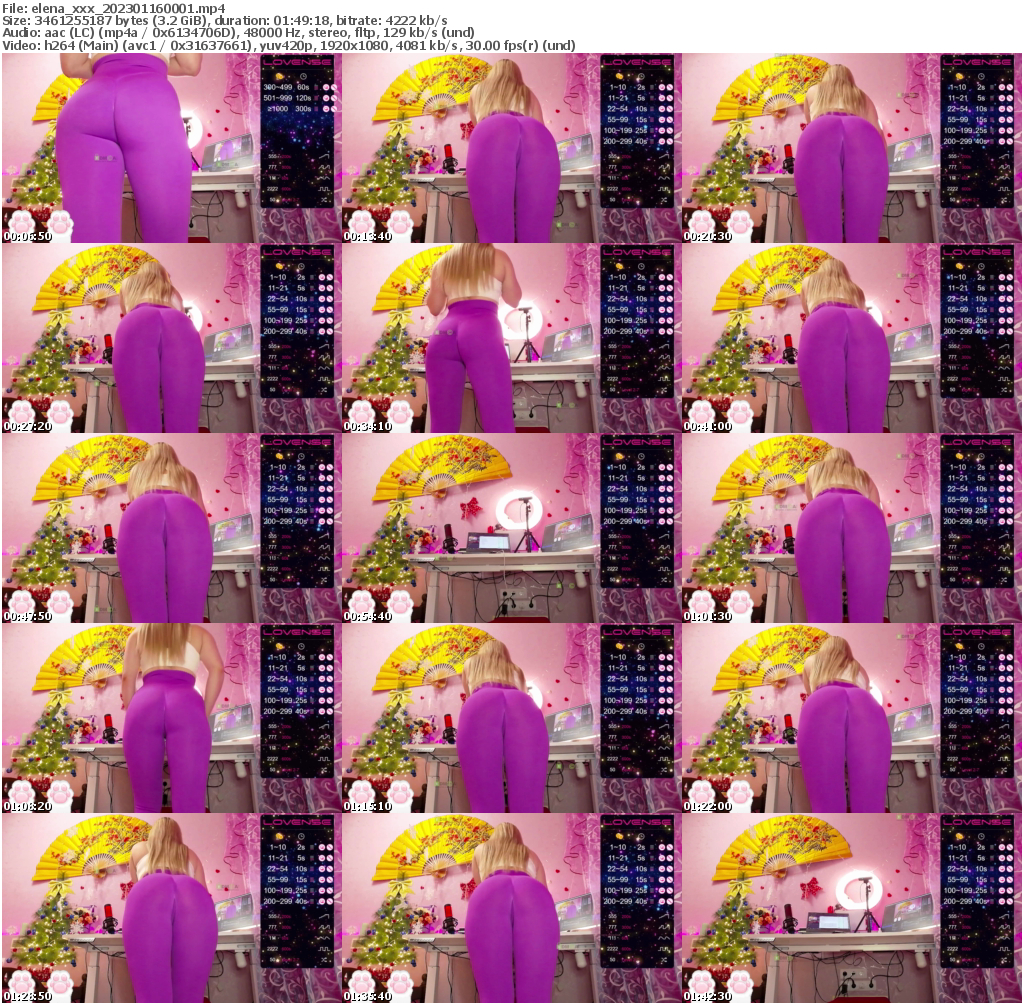 Preview thumb from elena_xxx on 2023-01-16 @ bongacams