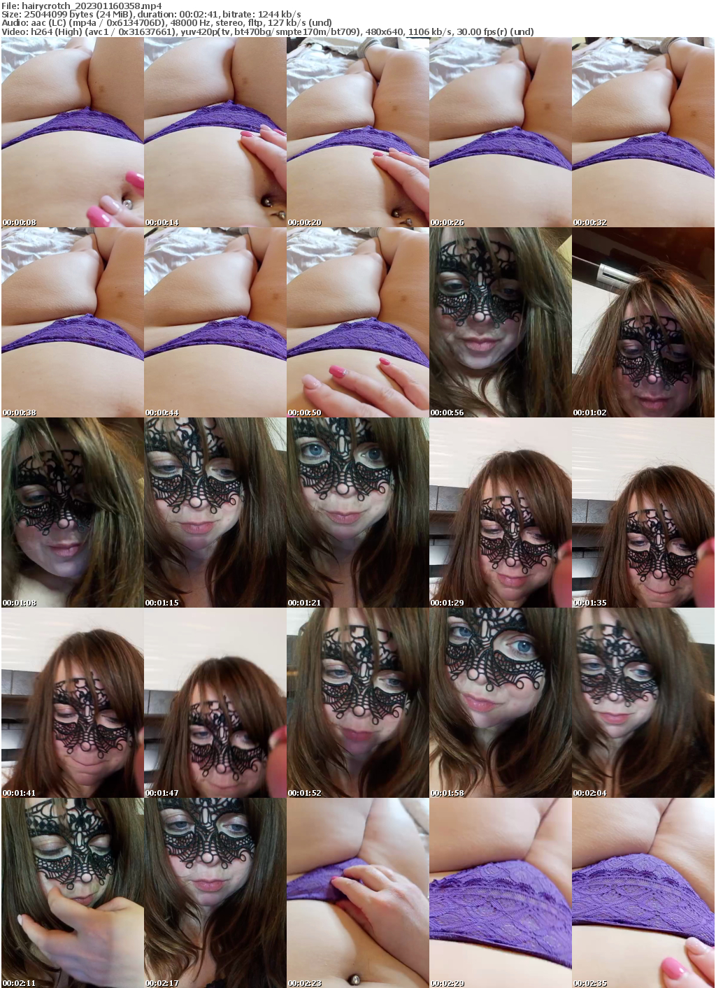 Preview thumb from hairycrotch on 2023-01-16 @ bongacams