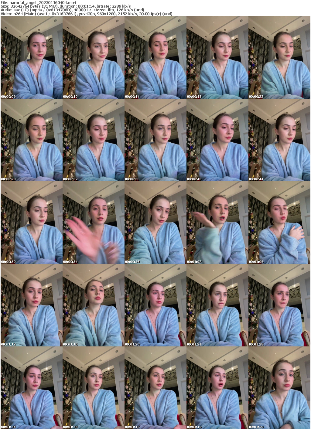 Preview thumb from harmful_angel on 2023-01-16 @ bongacams