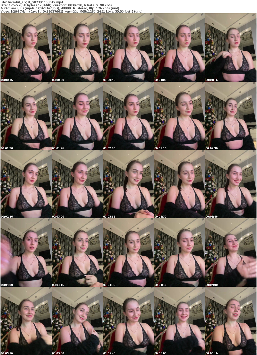 Preview thumb from harmful_angel on 2023-01-16 @ bongacams