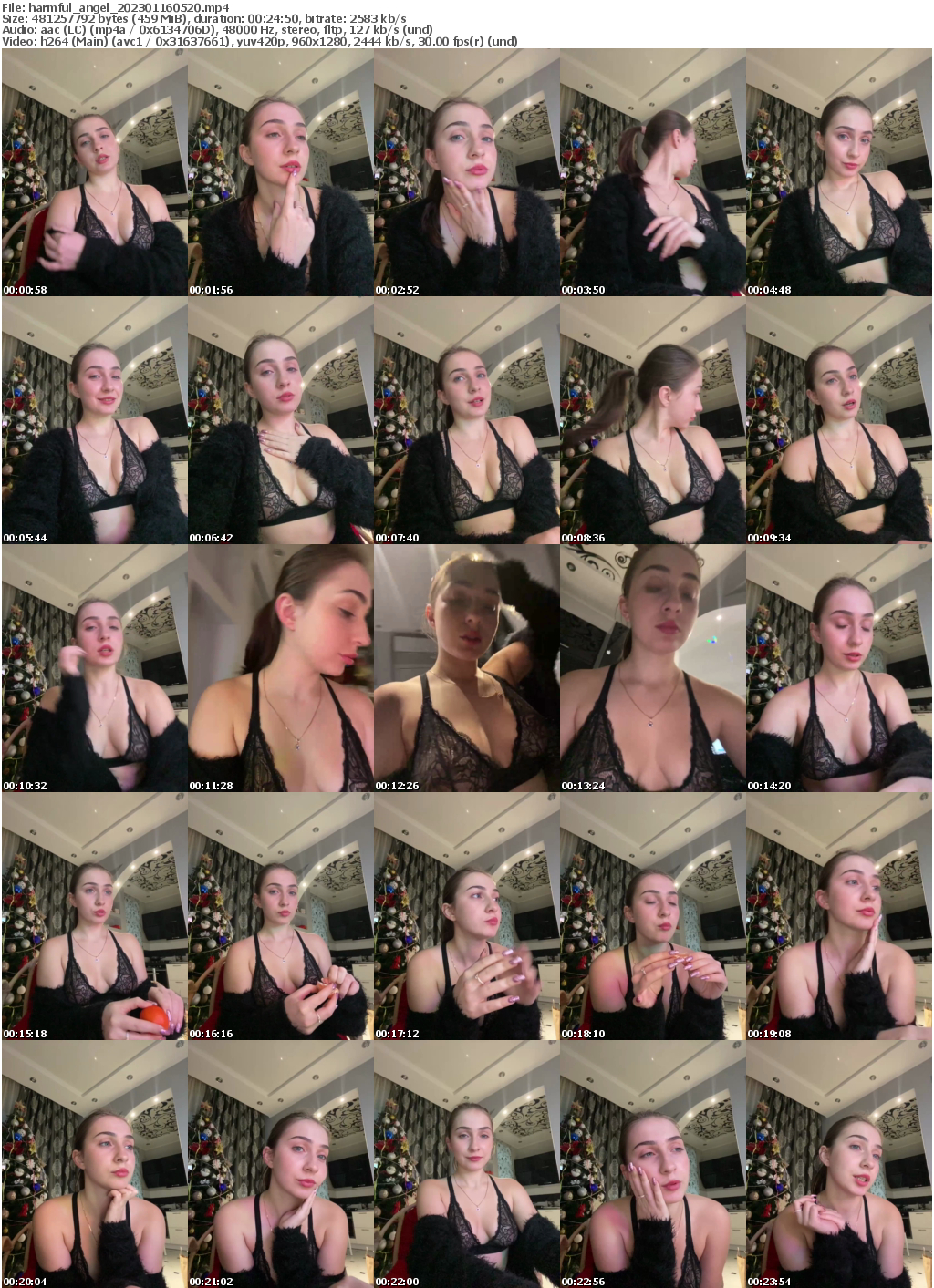 Preview thumb from harmful_angel on 2023-01-16 @ bongacams