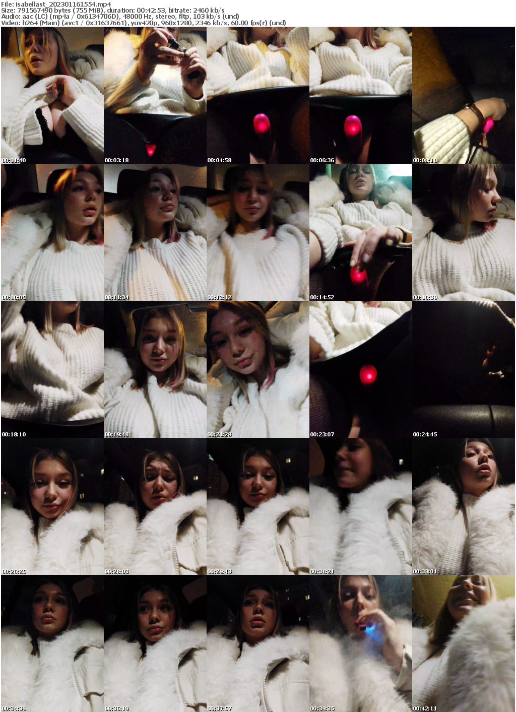 Preview thumb from isabellast on 2023-01-16 @ bongacams