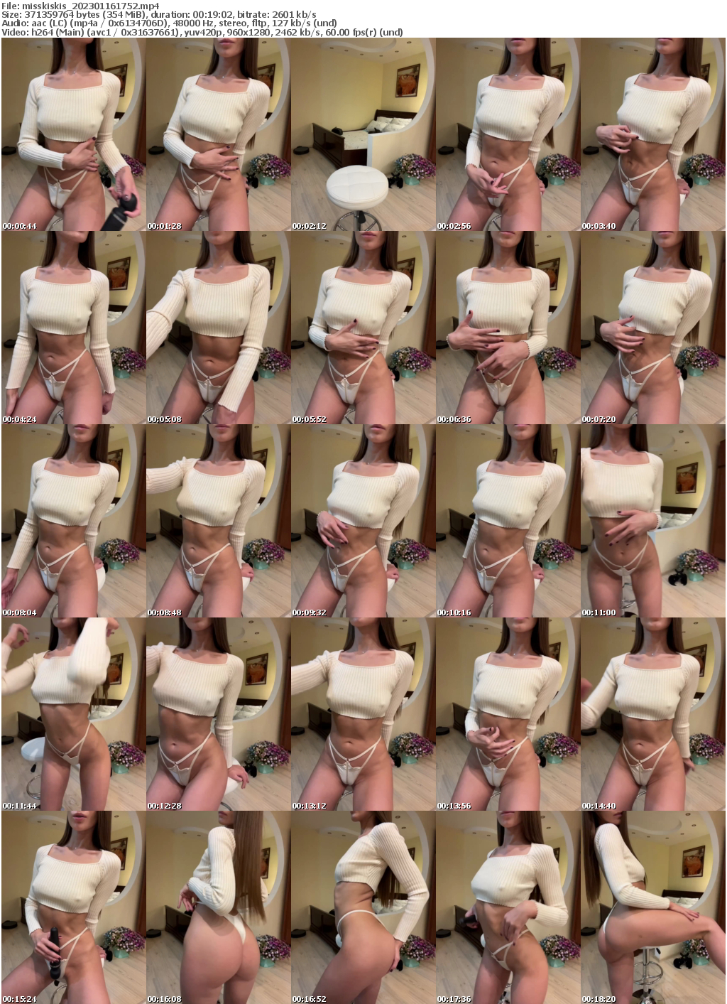 Preview thumb from misskiskis on 2023-01-16 @ bongacams