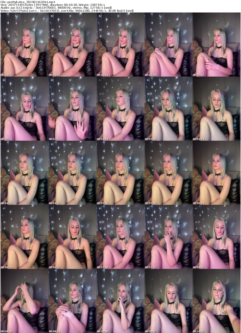 Preview thumb from prettykatea on 2023-01-16 @ bongacams