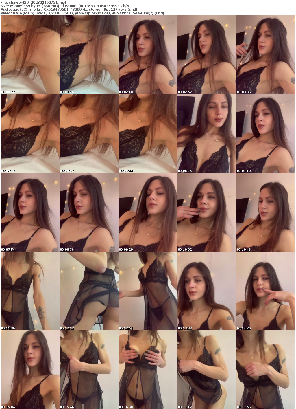 Preview thumb from shawty420 on 2023-01-16 @ bongacams