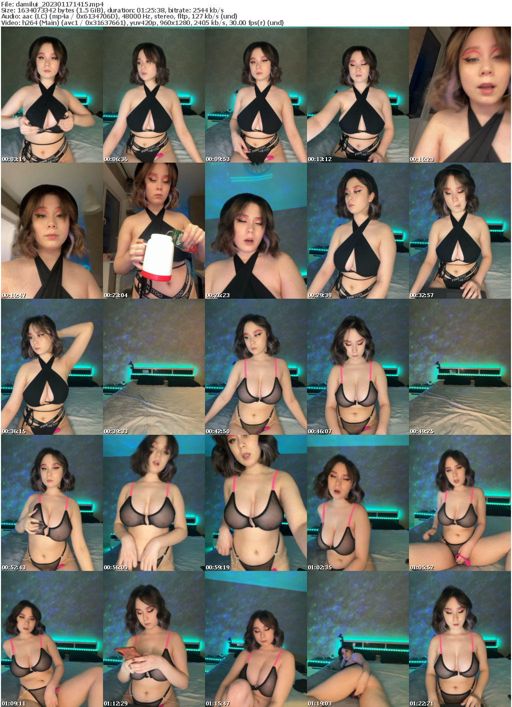 Preview thumb from damilui on 2023-01-17 @ bongacams