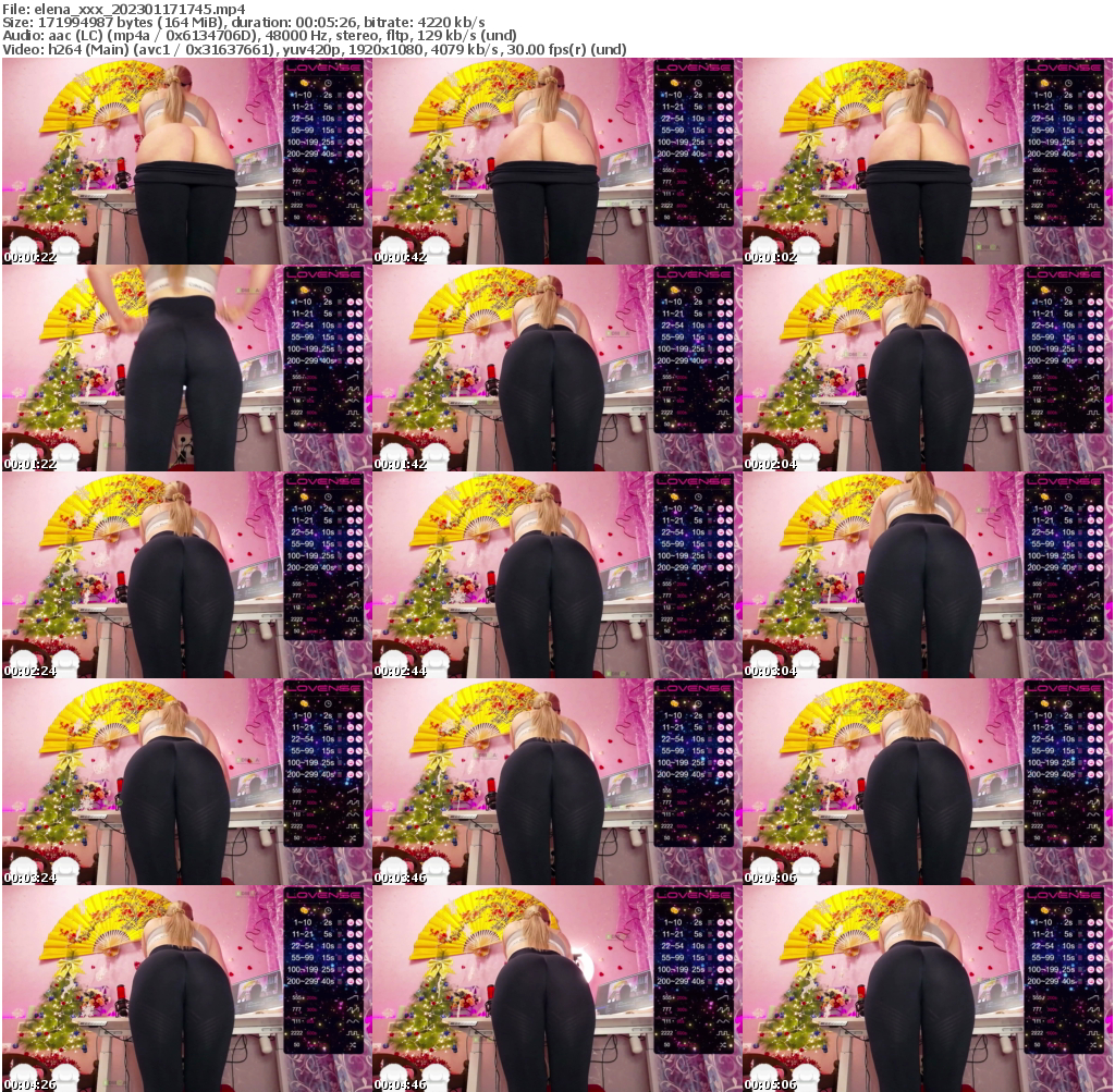 Preview thumb from elena_xxx on 2023-01-17 @ bongacams