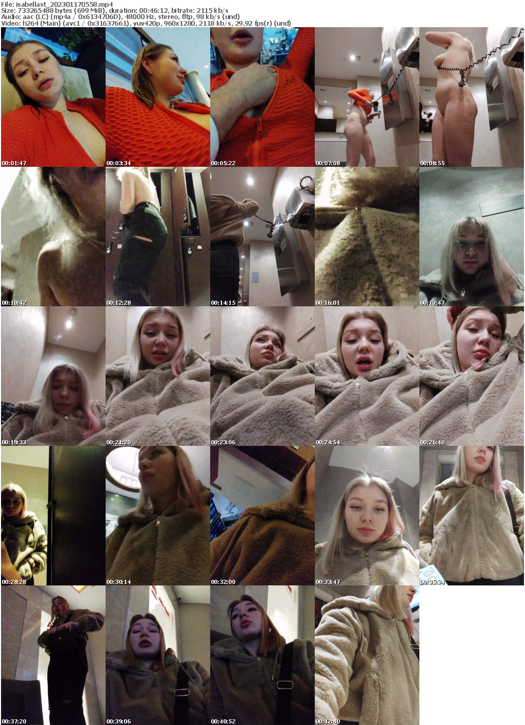 Preview thumb from isabellast on 2023-01-17 @ bongacams