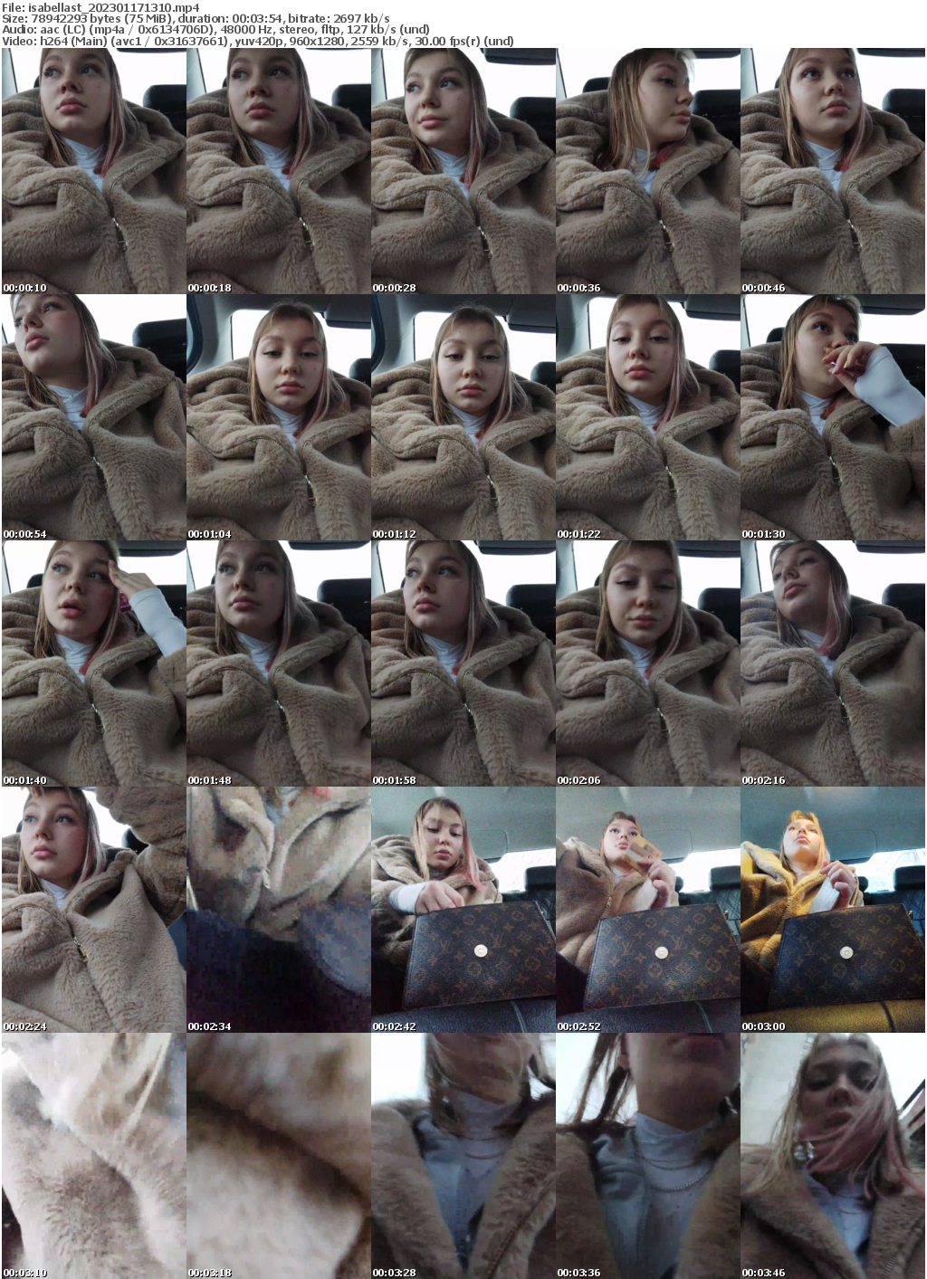 Preview thumb from isabellast on 2023-01-17 @ bongacams