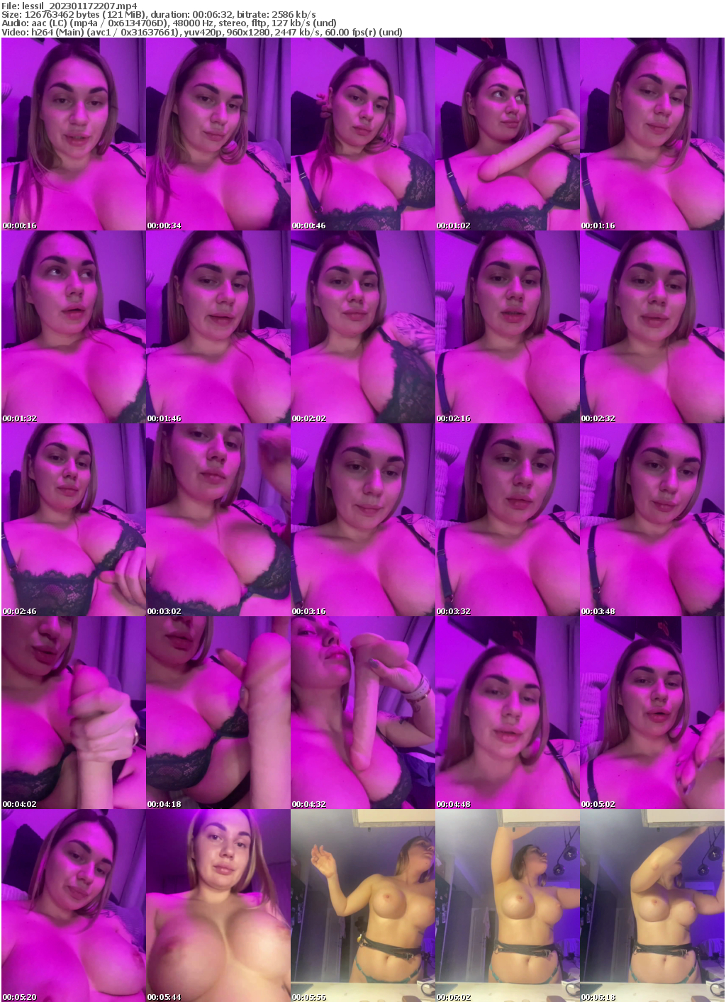 Preview thumb from lessil on 2023-01-17 @ bongacams