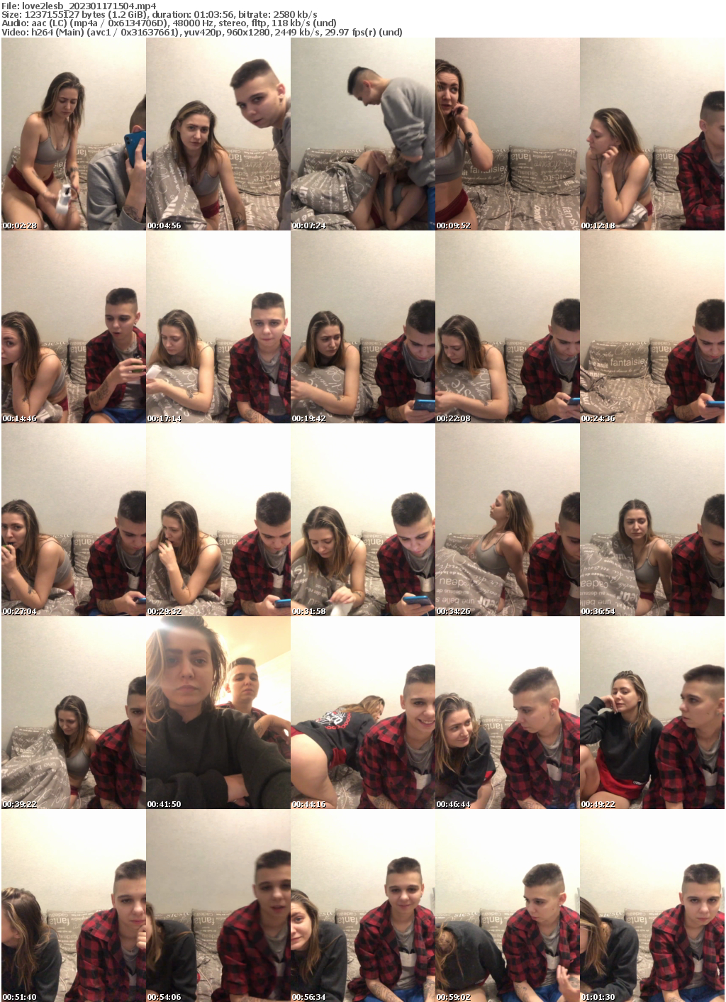 Preview thumb from love2lesb on 2023-01-17 @ bongacams