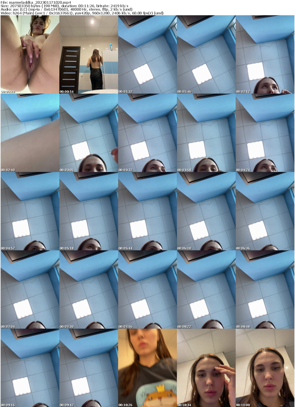 Preview thumb from marmeladdka on 2023-01-17 @ bongacams