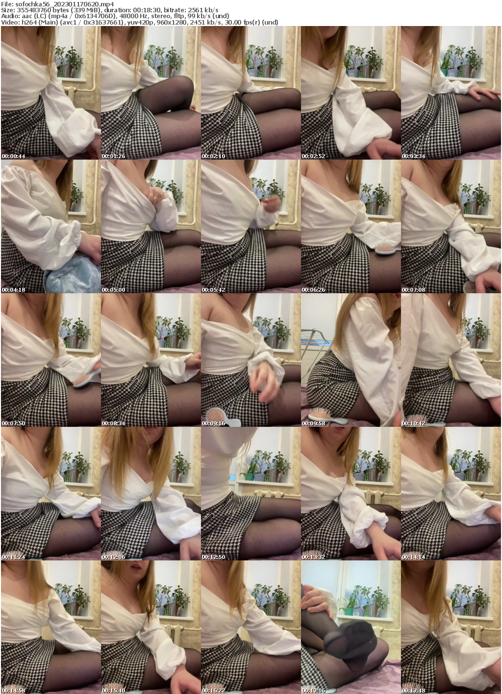 Preview thumb from sofochka56 on 2023-01-17 @ bongacams