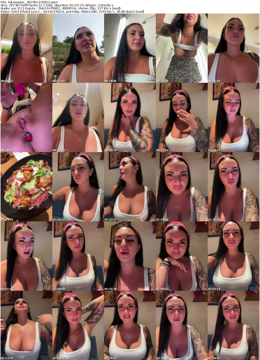 Preview thumb from tokionajoe on 2023-01-17 @ bongacams