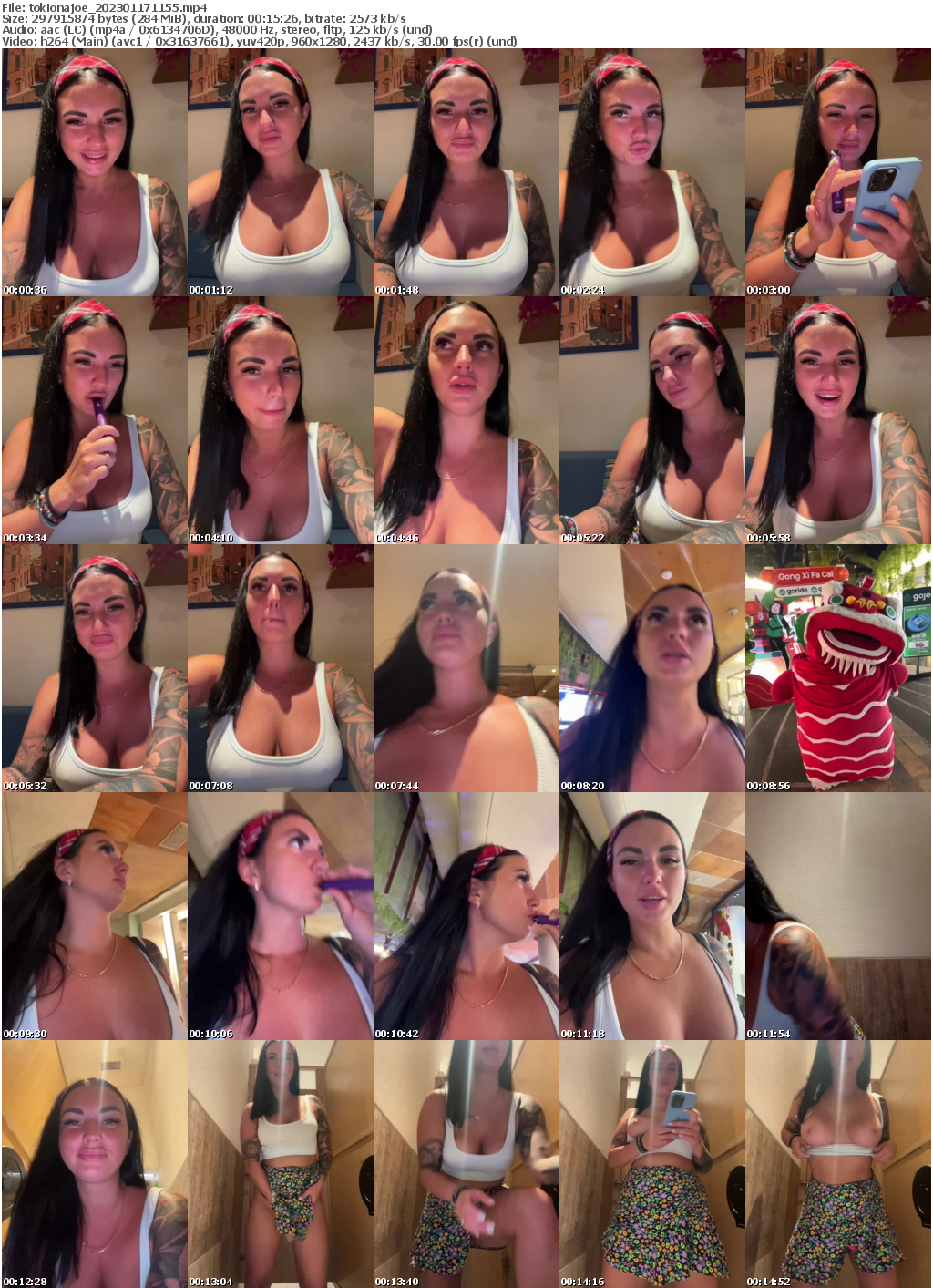 Preview thumb from tokionajoe on 2023-01-17 @ bongacams