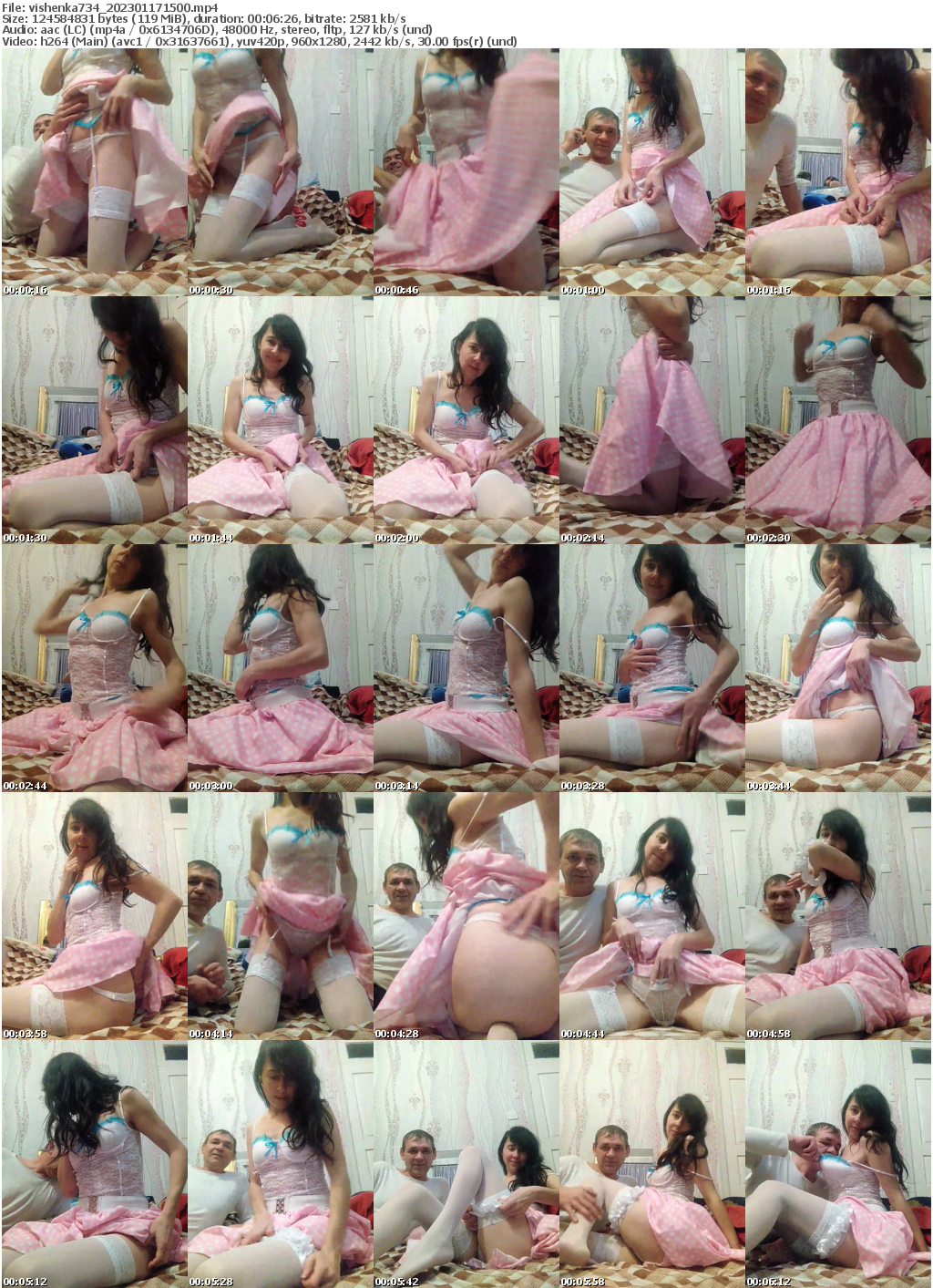 Preview thumb from vishenka734 on 2023-01-17 @ bongacams