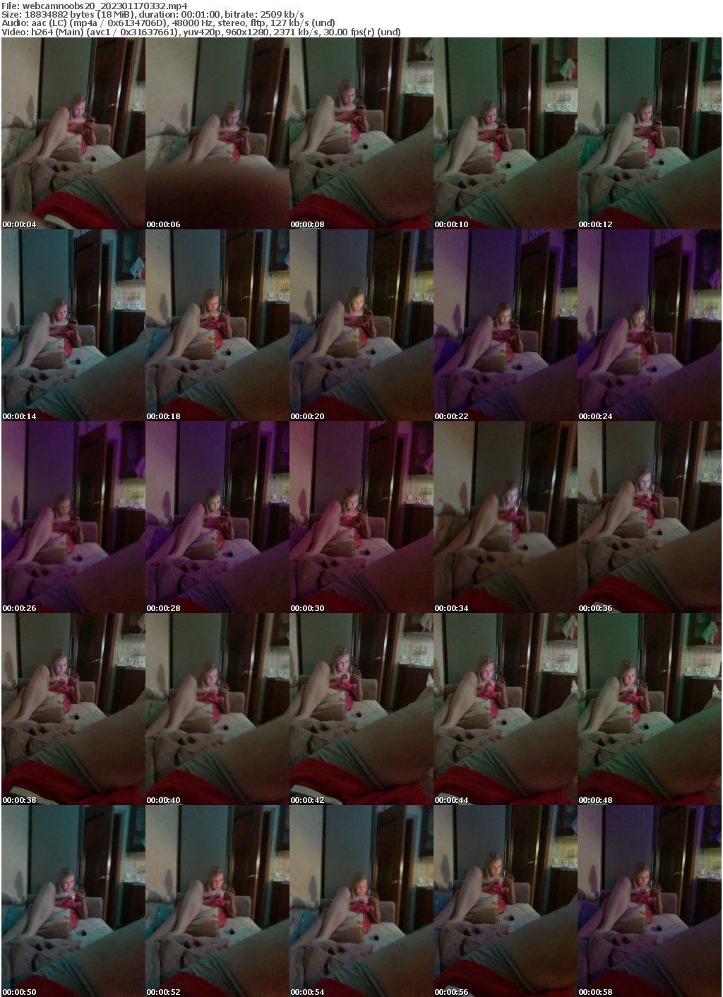 Preview thumb from webcamnoobs20 on 2023-01-17 @ bongacams