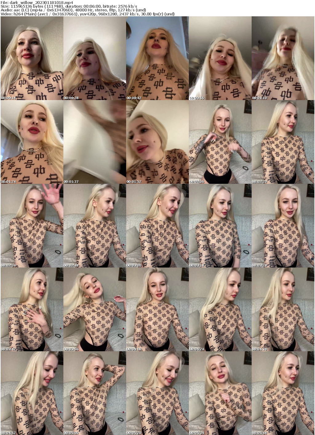 Preview thumb from dark_willow on 2023-01-18 @ bongacams