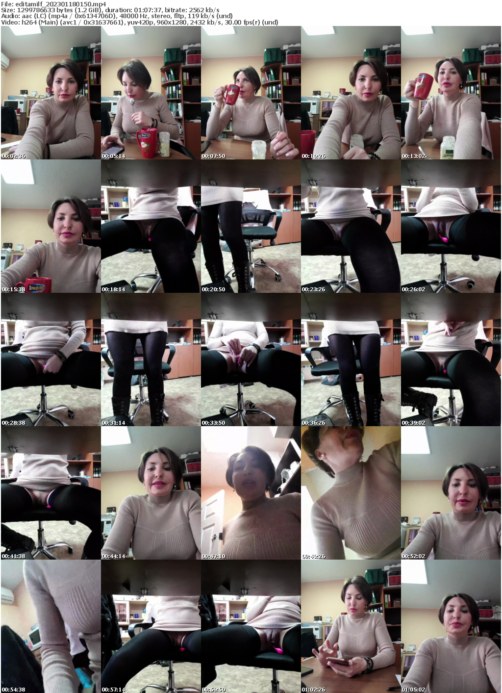 Preview thumb from editamilf on 2023-01-18 @ bongacams