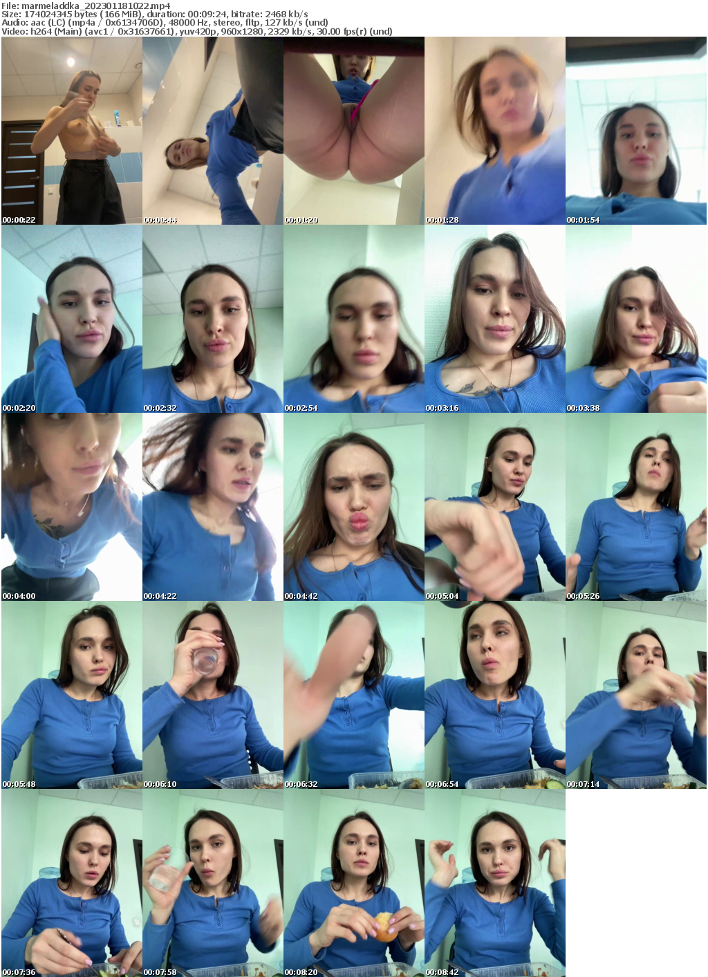 Preview thumb from marmeladdka on 2023-01-18 @ bongacams