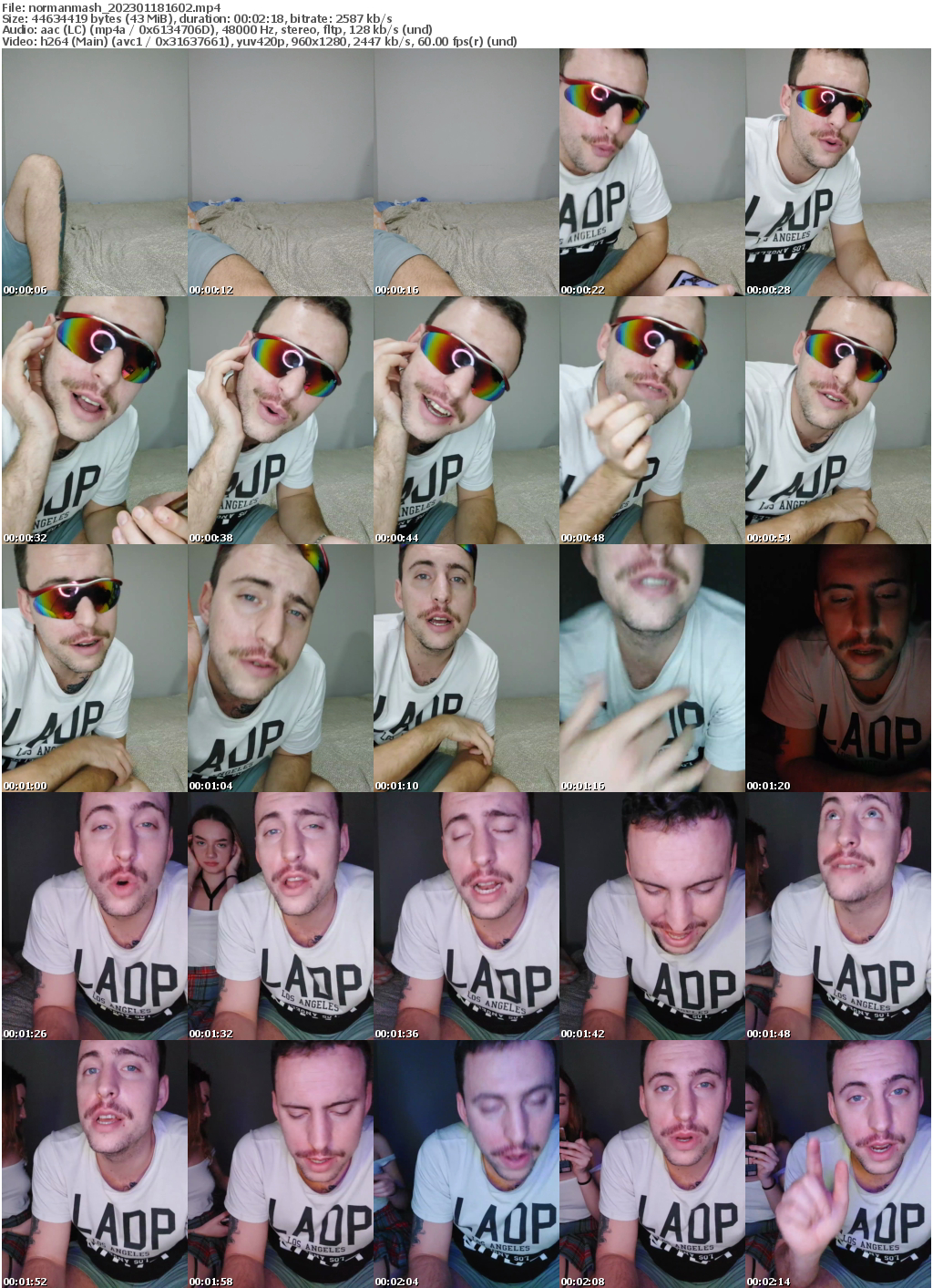 Preview thumb from normanmash on 2023-01-18 @ bongacams