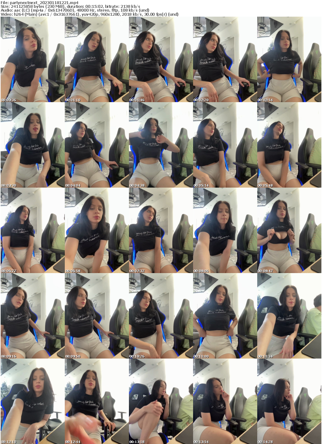 Preview thumb from partynextnext on 2023-01-18 @ bongacams