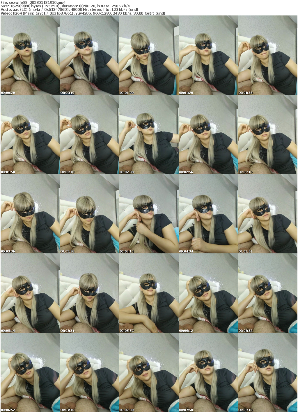 Preview thumb from sexwife88 on 2023-01-18 @ bongacams