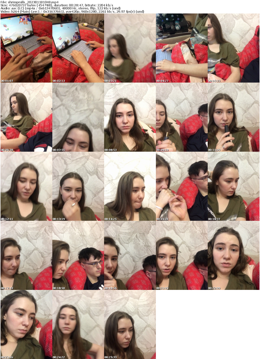 Preview thumb from shrimprolls on 2023-01-18 @ bongacams