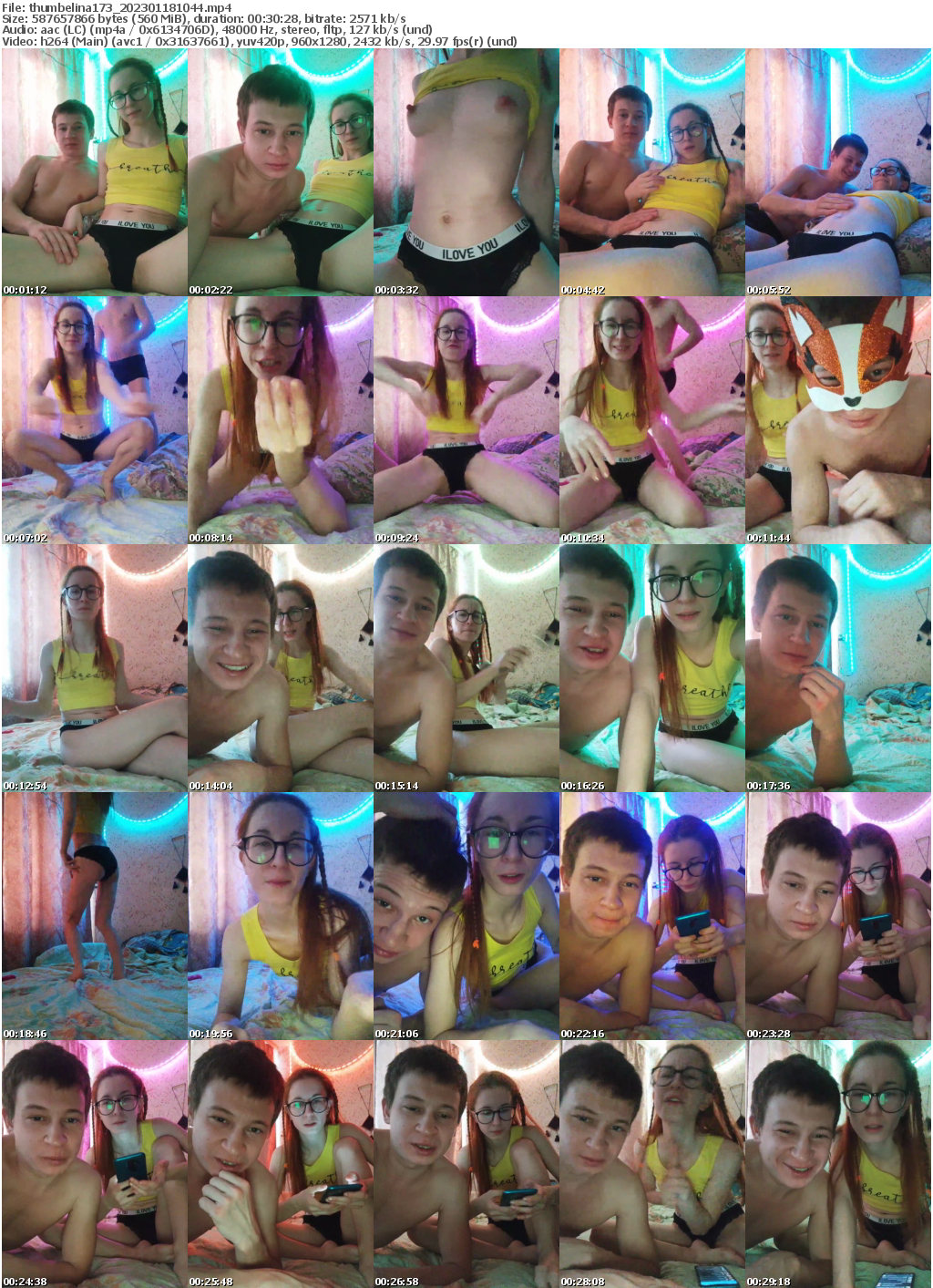 Preview thumb from thumbelina173 on 2023-01-18 @ bongacams