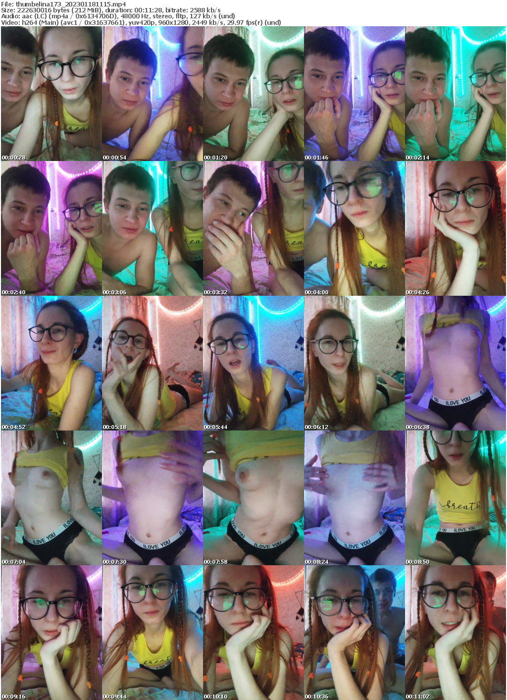 Preview thumb from thumbelina173 on 2023-01-18 @ bongacams