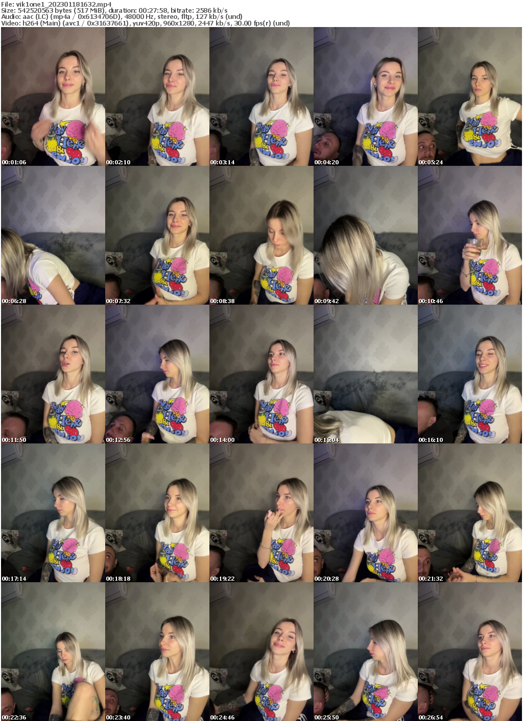 Preview thumb from vik1one1 on 2023-01-18 @ bongacams