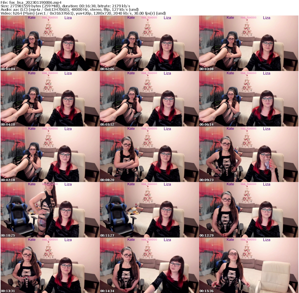 Preview thumb from fox_lisa on 2023-01-19 @ bongacams