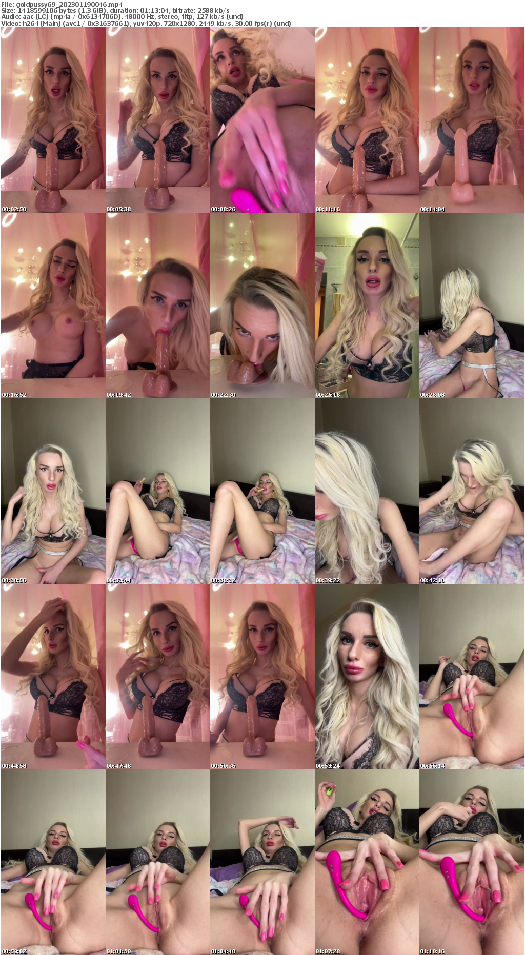Preview thumb from goldpussy69 on 2023-01-19 @ bongacams