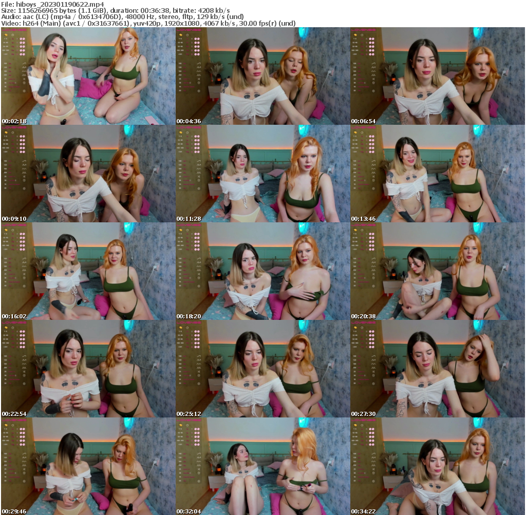 Preview thumb from hiboys on 2023-01-19 @ bongacams