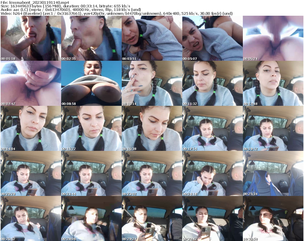 Preview thumb from kissmabont on 2023-01-19 @ bongacams