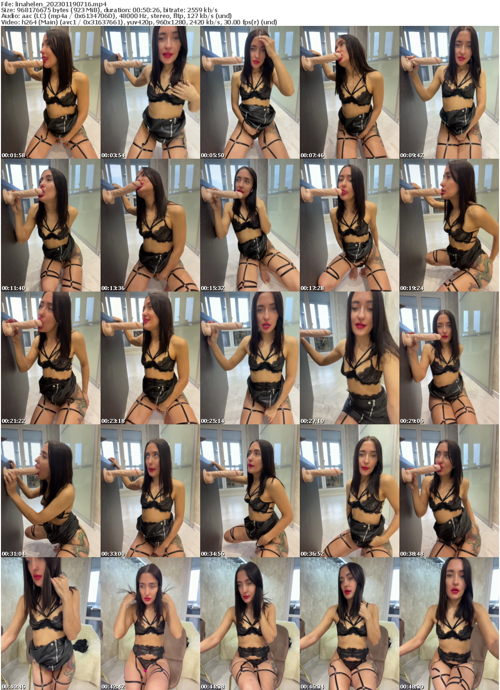 Preview thumb from linahelen on 2023-01-19 @ bongacams