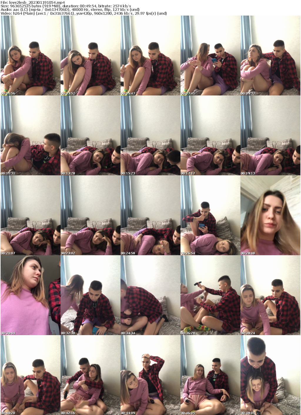 Preview thumb from love2lesb on 2023-01-19 @ bongacams